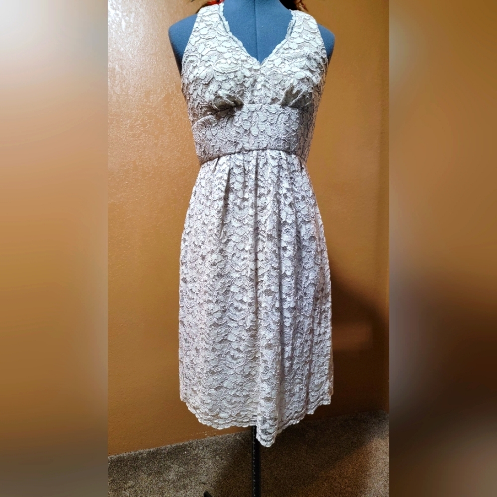 Lace Halter Dress